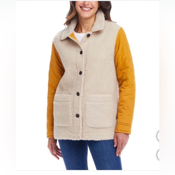 Weatherproof Vintage Ladies' Quilted Mixed Media Jacket Size XXL NWT - Picture 6 of 6